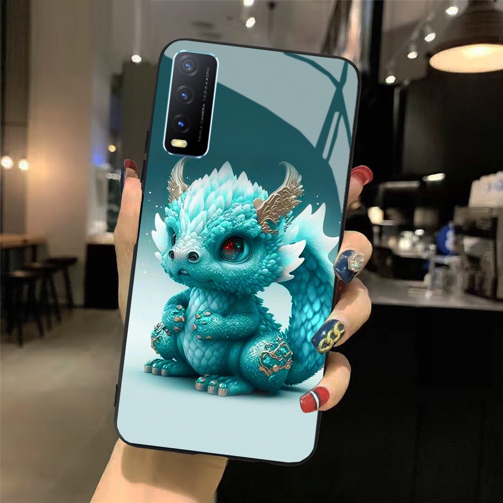 Ốp lưng Vivo Y20, Y20S, Y12S, V20SE Thiết kế bộ 12 con giáp siêu đẹp