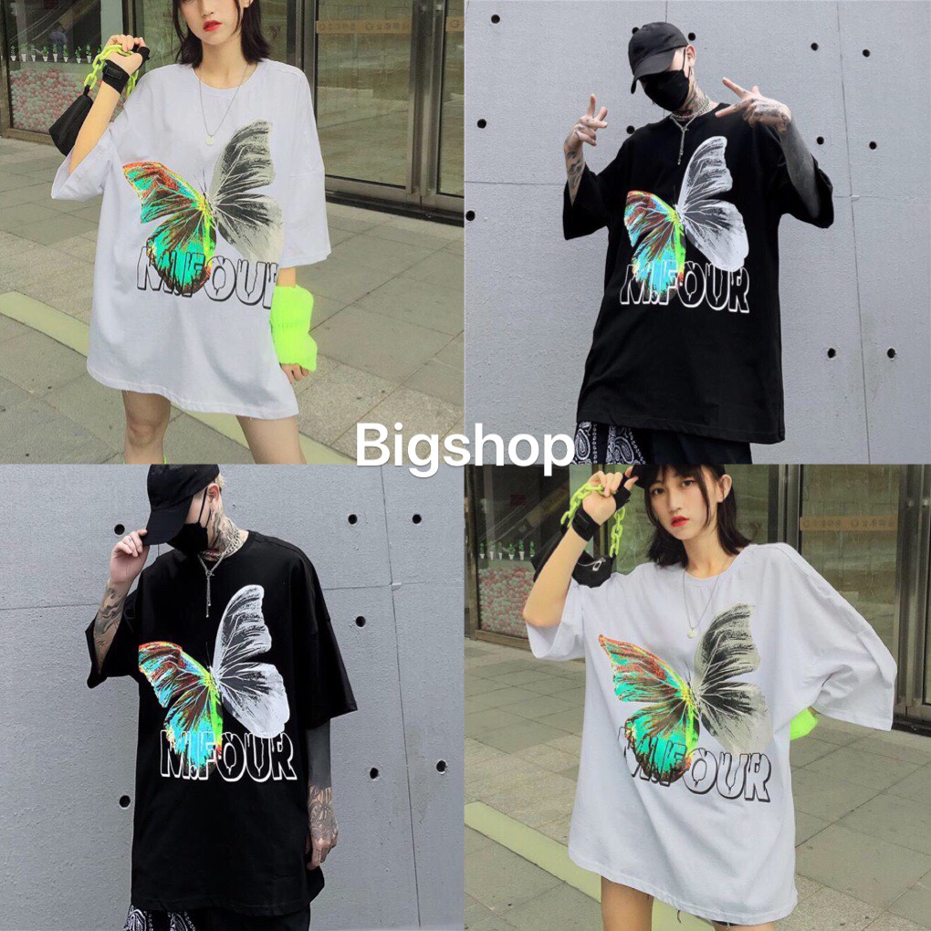 [HCM]Áo Thun M.FOUR in 3D From Rộng Nam Nữ hàn Quốc Hót Hòn Họt Siêu Đẹp-BIG SHOP