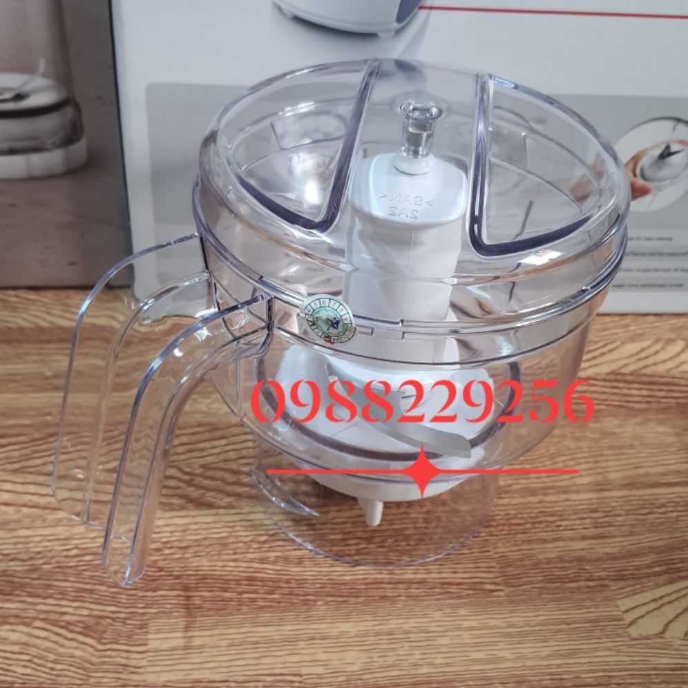 Phụ kiện máy xay Philip- Bộ cối xay thịt(vỏ cối, trục và lưỡi dao xay thịt) chính hãng Philip HR2118