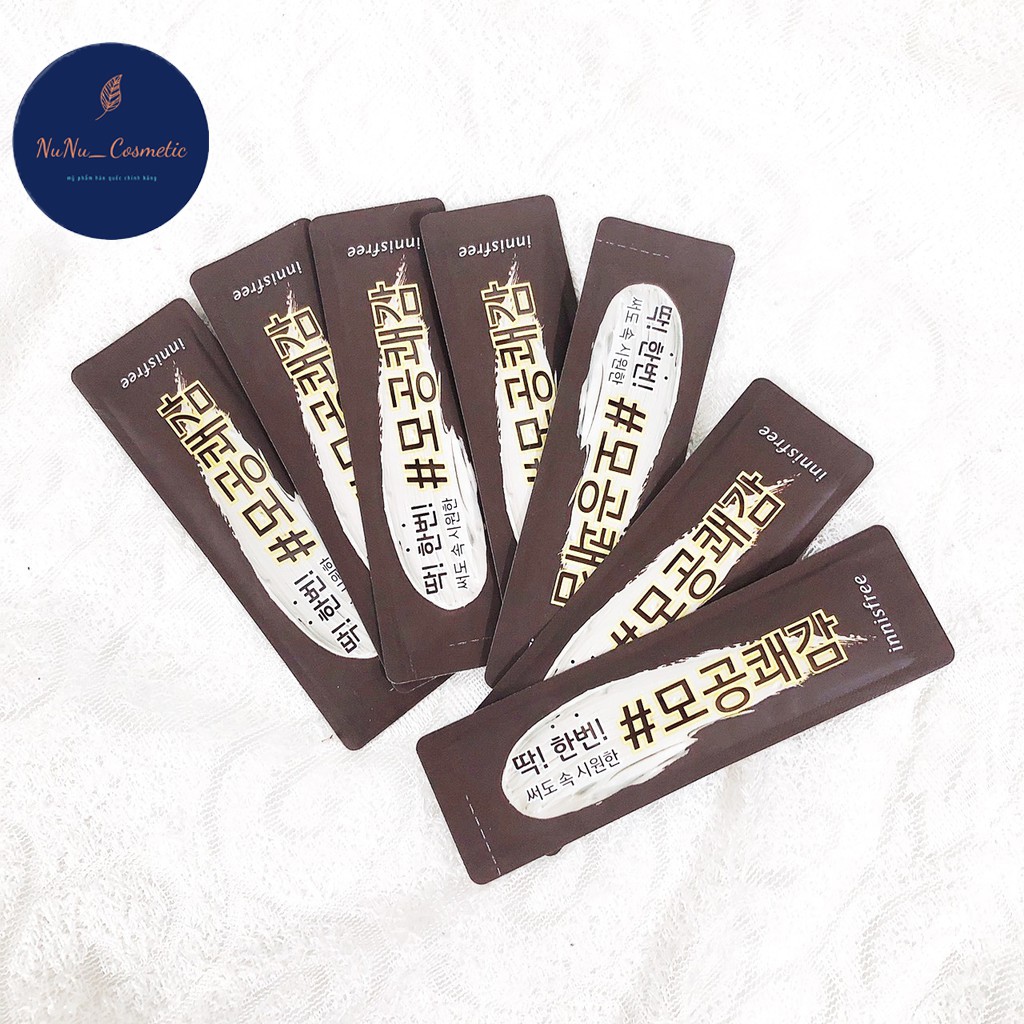 [HCM]Sample Mặt Nạ Tro Núi Lửa Innisfree Super Volcanic Pore Clay Mask 2X