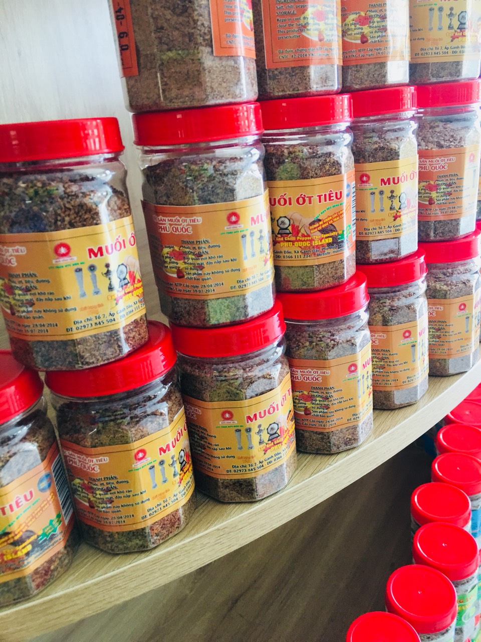 Muối ớt tiêu Sáng Lợi Phú Quốc đặc sản thơm cay nồng bao ngon