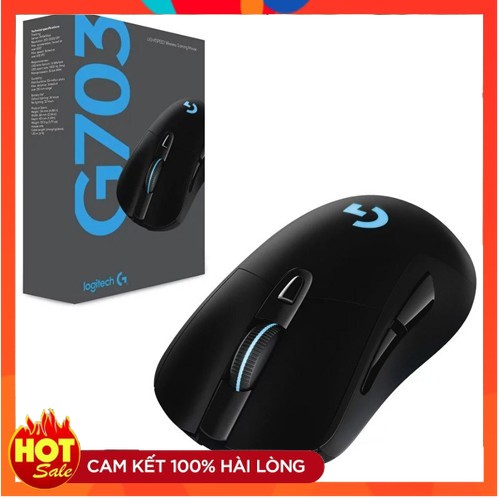 Chuột Chơi Game , Chuột Gaming Không Dây Logitech G703 Hero LightSpeed Wireless Gaming RGB LED Cao Cấp, Giá Rẻ. LinDu Shop