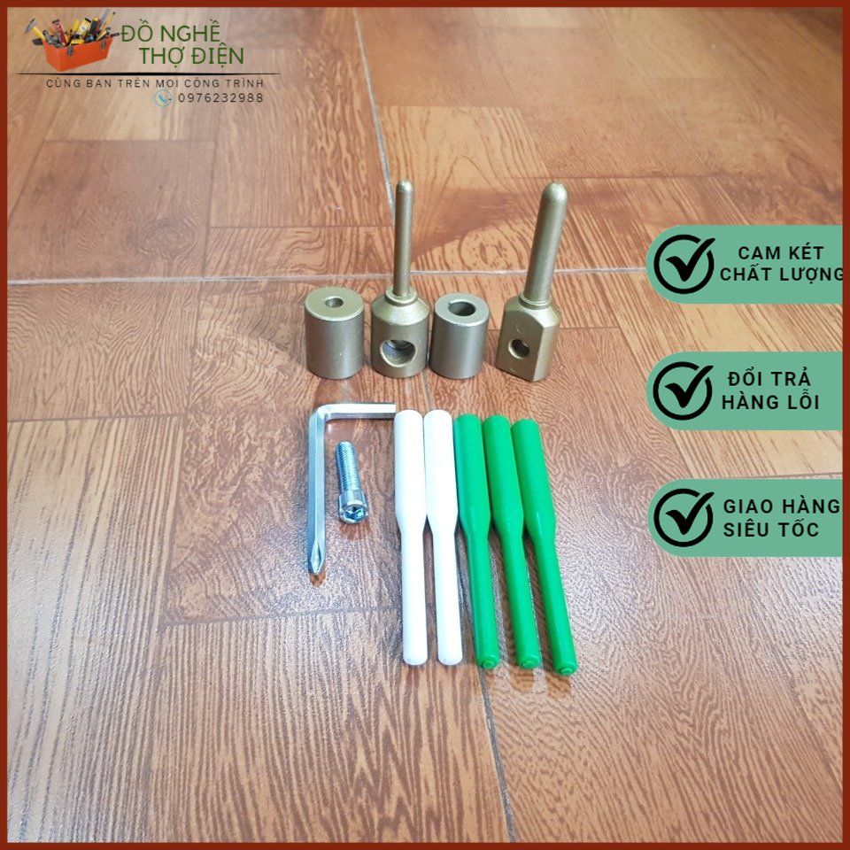 BỘ ĐẦU HÀN XỬ LÝ SỰ CỐ THỦNG ỐNG NHIỆT PPR LOẠI 7 LI VÀ 11 LI + KÈM 10 QUE HÀN