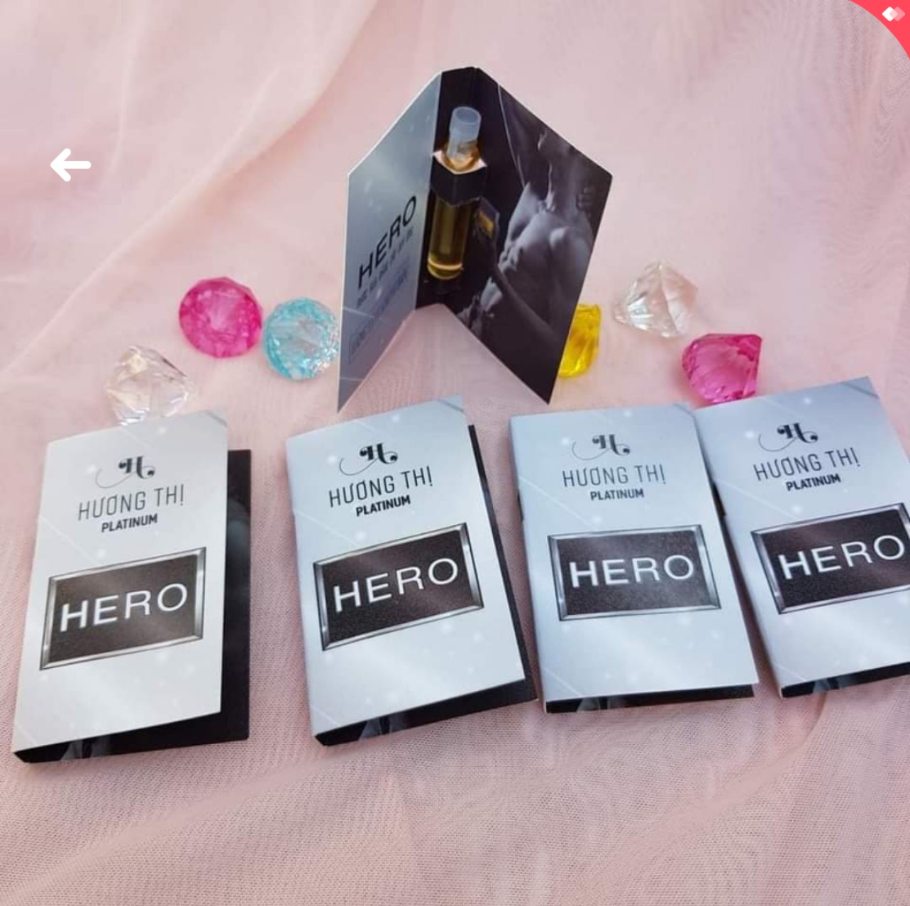 MẪU THỬ NƯỚC HOA NAM HERO 2ml - HƯƠNG THỊ PLATINUM