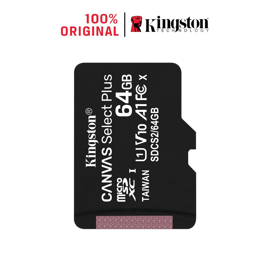 Thẻ nhớ microSD Kingston Canvas Select Plus Android A1 tốc độc tới 100MB s