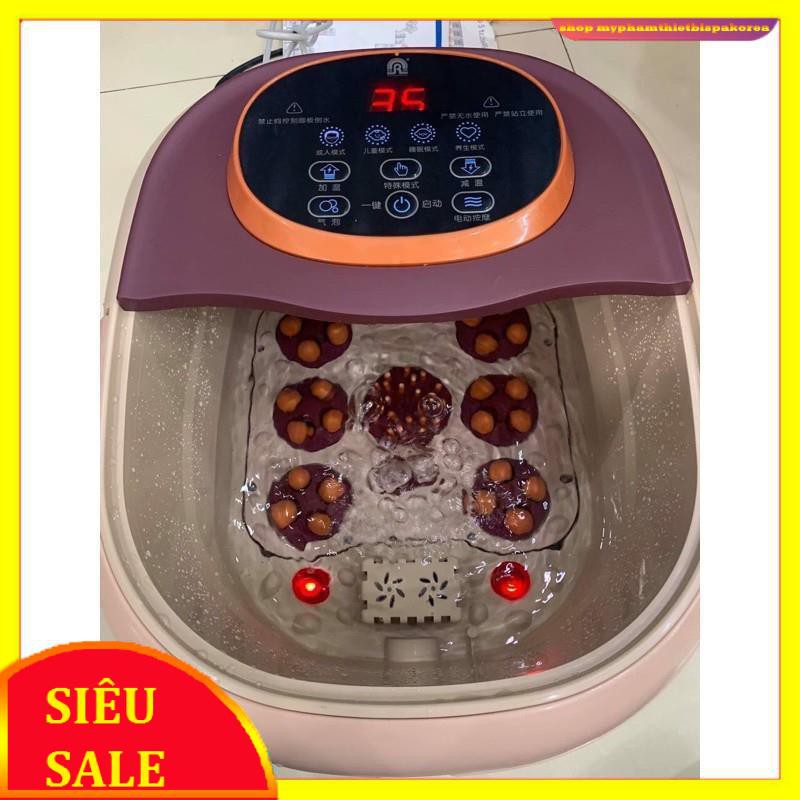 Chậu Ngâm Chân Massage Cao Cấp - Bồn Ngâm Chân Mát Xa Hồng Ngoại Tự Làm Nóng Nước