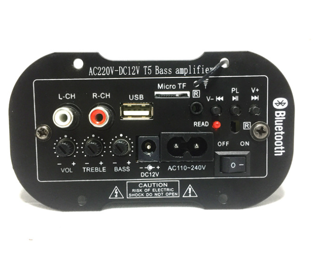 Mạch loa có điều khiển từ xa JW-A5, mạch loa ống có Bluetooth