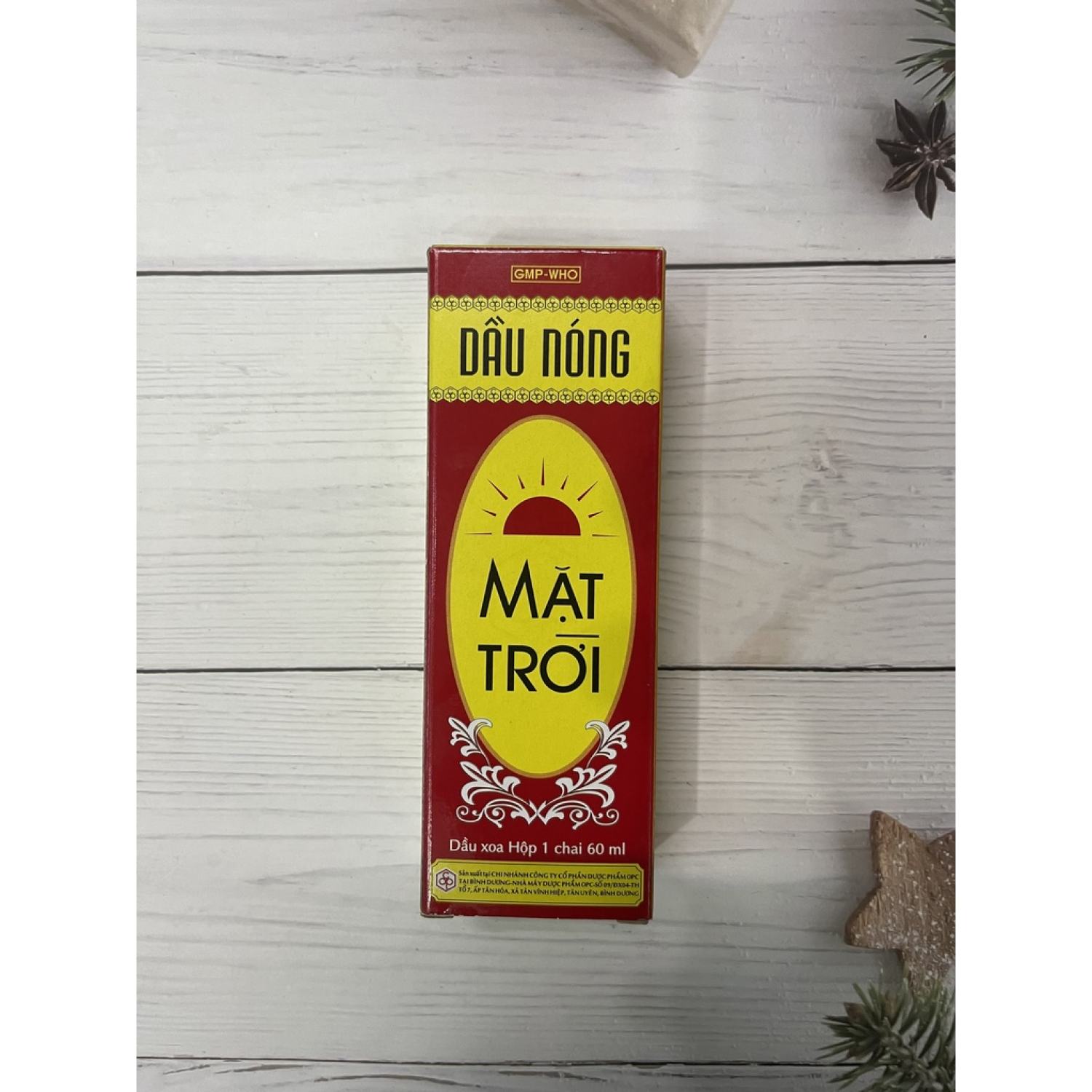 Dầu nóng mặt trời - opc - 60ml