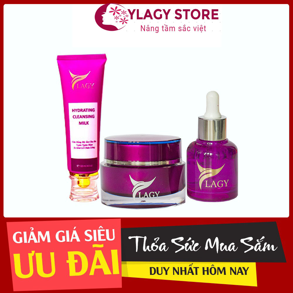 COMBO 3 SẢN PHẢM CHĂM SÓC DA MẶT TOÀN DIỆN HIỆU QUẢ 100%