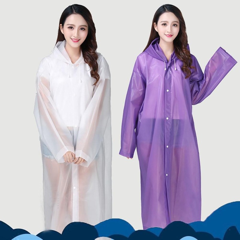 Áo mưa cài cúc eva thời trang cực đẹp