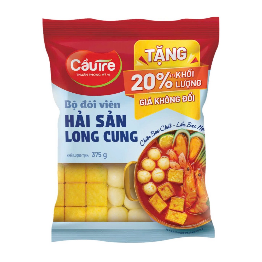 [Fast Delivery] Long Cung Seafood Pellet Duo 450g (375G+75G)