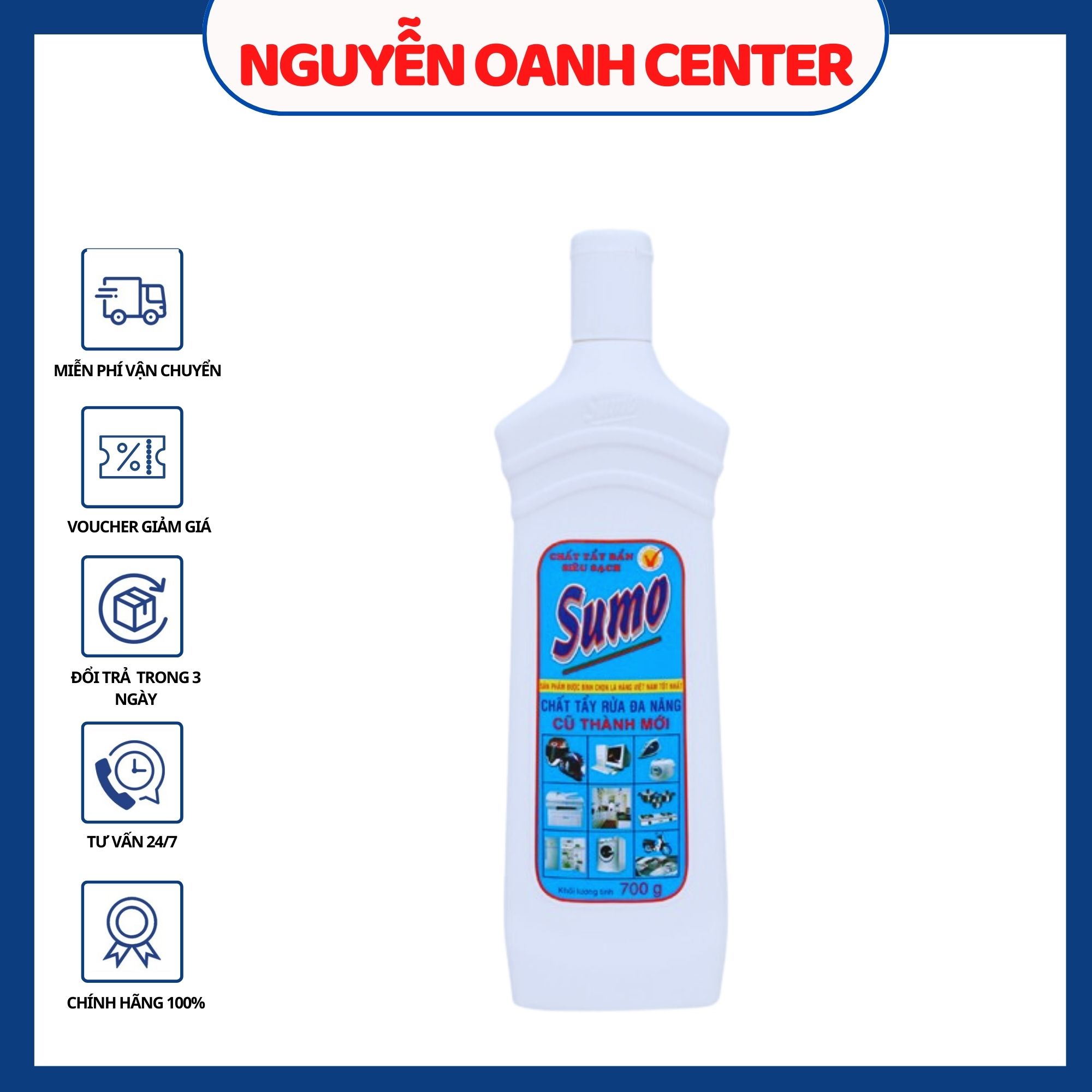 Nước tẩy rửa vết bẩn sumo 700g
