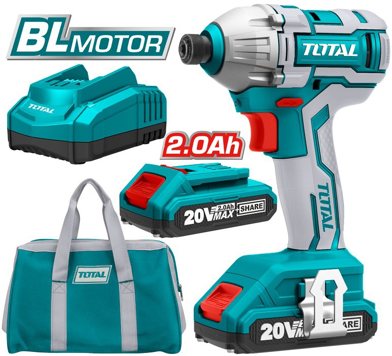 20v máy siết bu lông dùng pin total tiwli2001