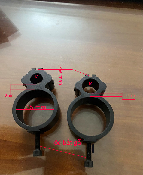 Bộ định vị 12-35 và 16-35 khoảng hở thấp
