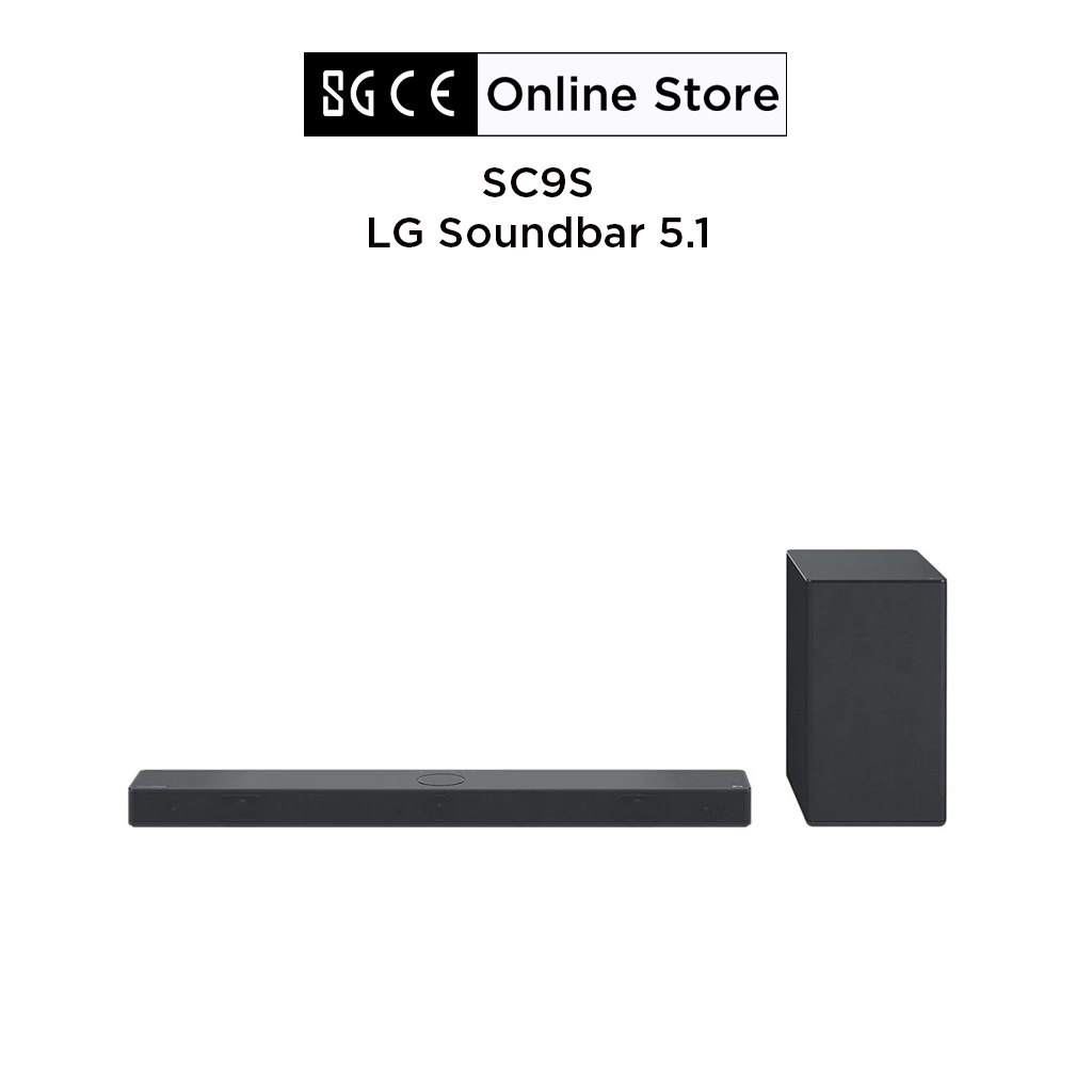 Loa soundbar lg 5.1 với dolby atmos sc9s – model mới 2023