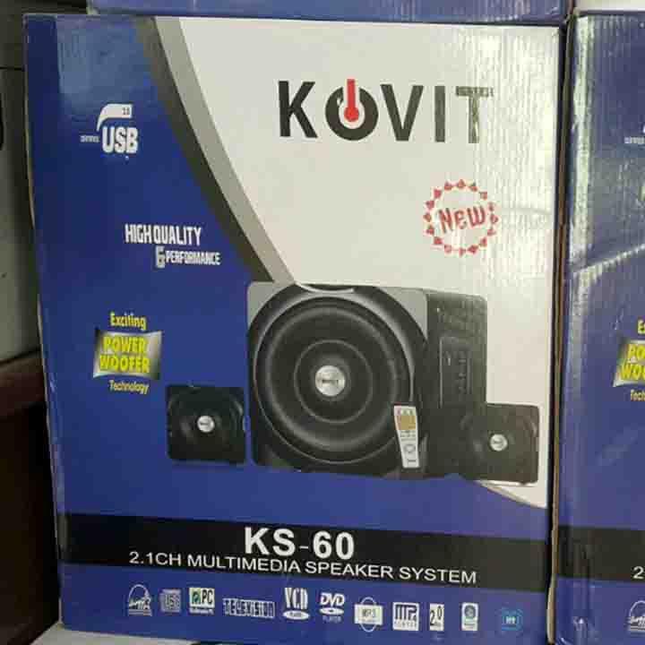Loa vi tính kovit ks-60 bluetooth, usb, điều khiển từ xa