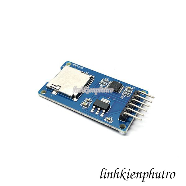 Mạch chuyển giao tiếp spi thẻ nhớ micro usb