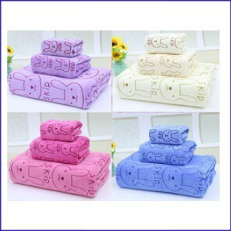 Sét 3 khăn tắm mềm mịn thái cao cấp bao gồm 01 khăn tắm, 01 khăn lau đầu, 01 khăn mặt <3