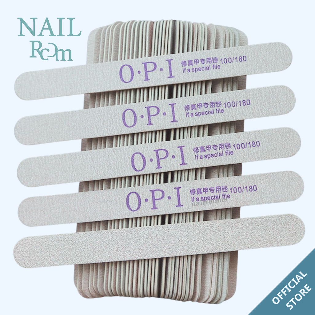 Dũa mỏng opi 180/240 - dũa móng opi lốc 50 chiếc làm nail