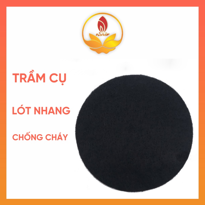 Miếng Lót Cách Nhiệt, Chống Cháy, Đốt Nhang Trầm Hương