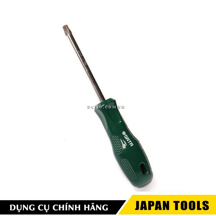 Tua vít mũi hình sao t27x100mm sata 61105 | japan tools