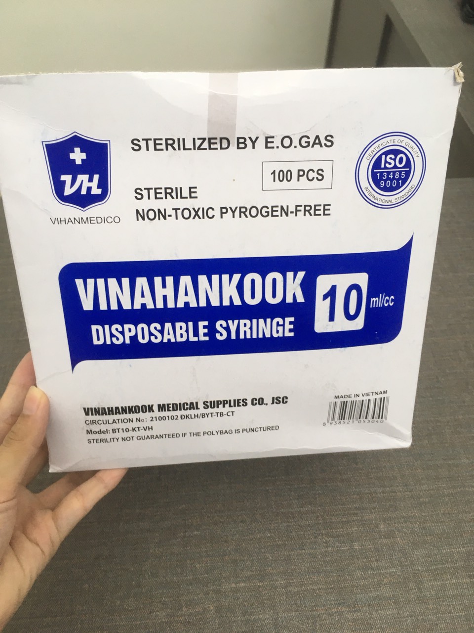 Bơm tiêm dùng 1 lần vinahankook