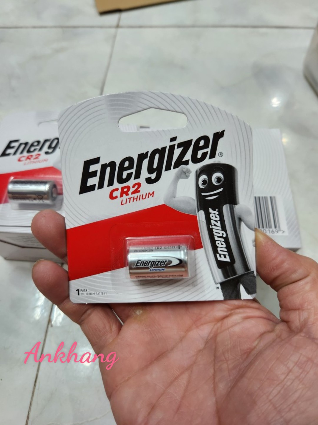 Pin cr2 energizer lithium 3v chính hãng - vỉ 1 viên