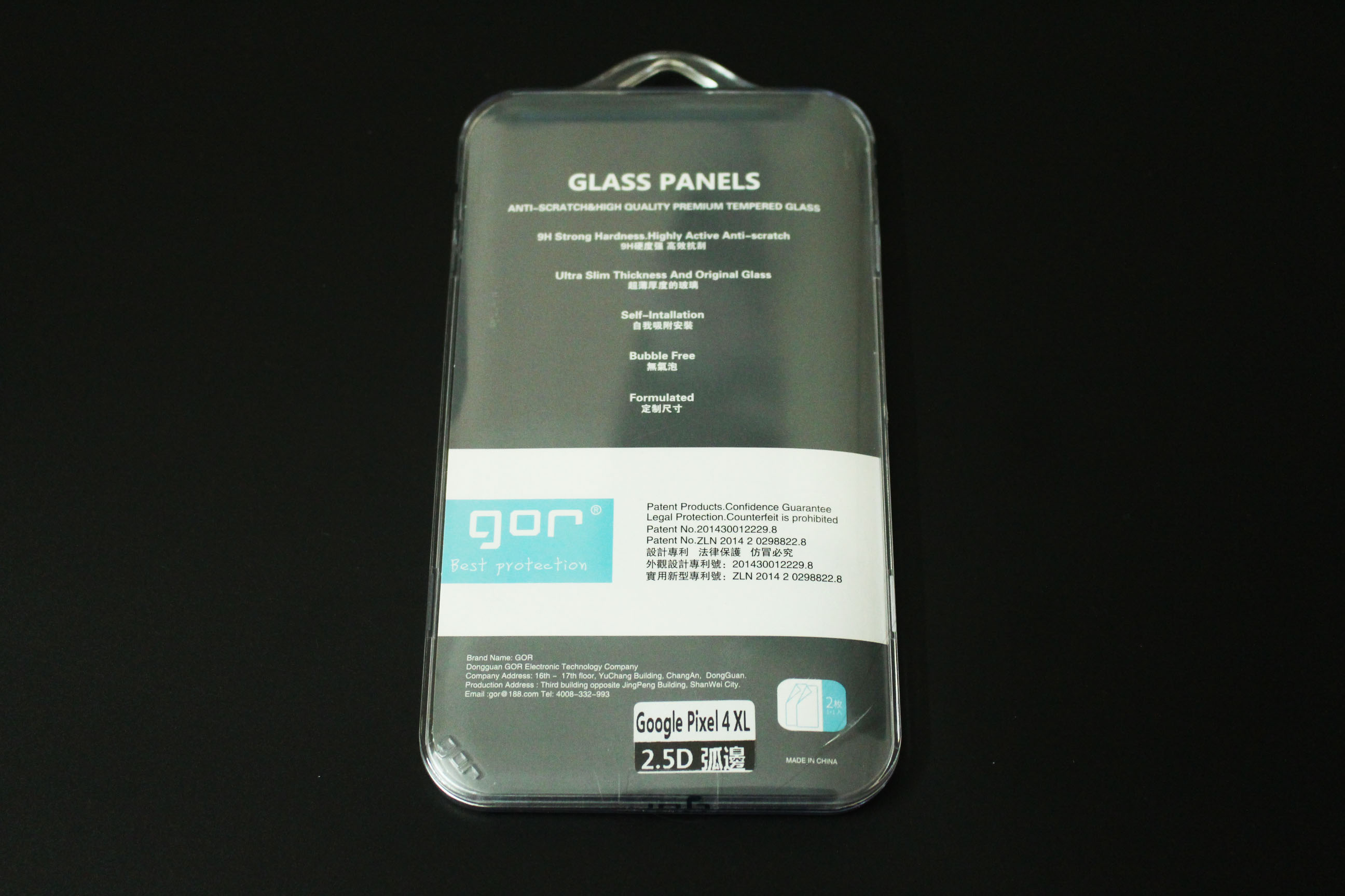 Bộ 2 miếng kính cường lực Gor cho Google Pixel 4XL - Full Box