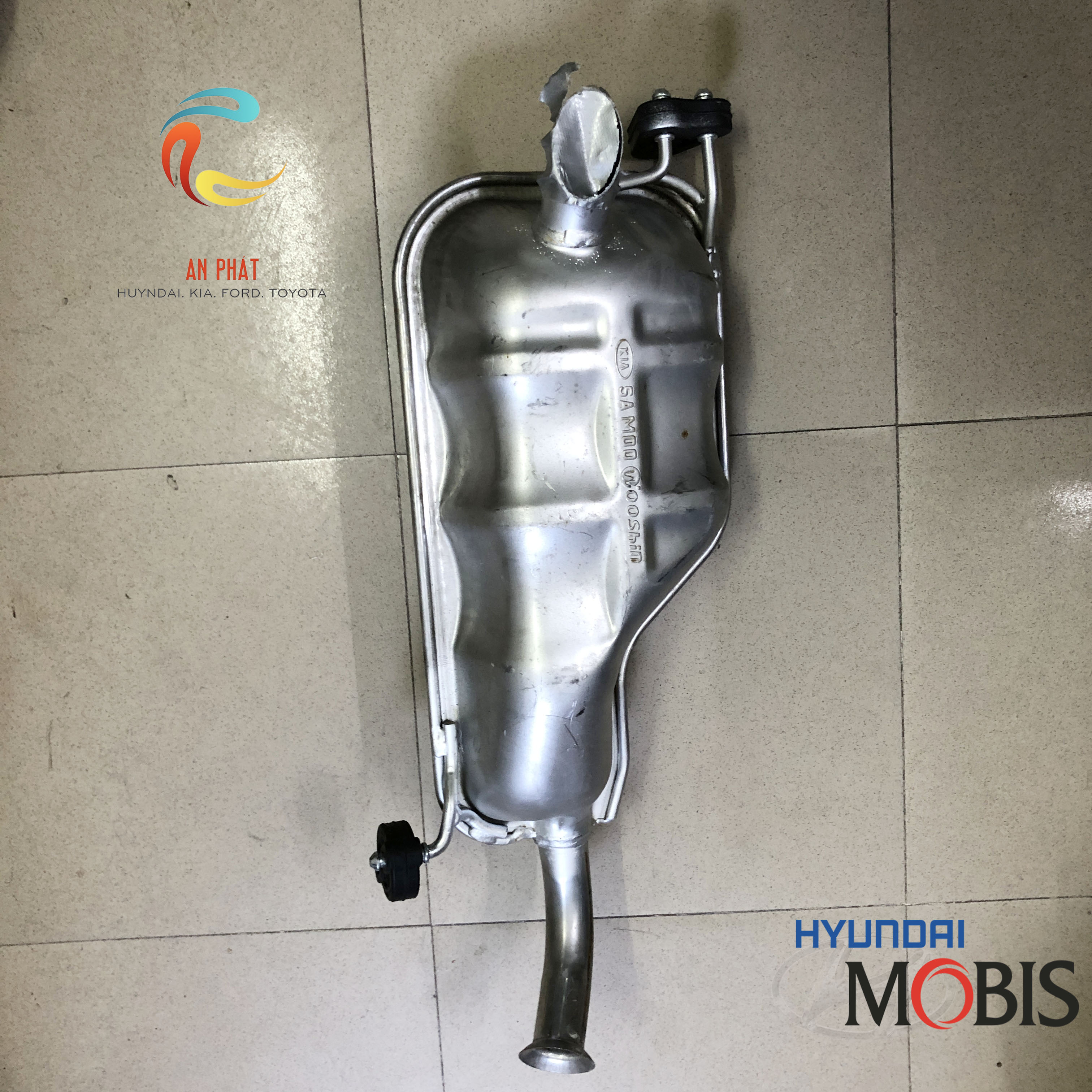 Ống bô xả đoạn cuối kia morning 2873007000 chính hãng mobis hàn quốc