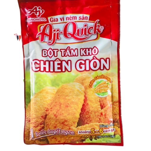 [Tạp hóa]  Bột Tẩm Khô Chiên Giòn Aji-Quick Gói 42g - Tạp Hóa Đồ Khô [bột]