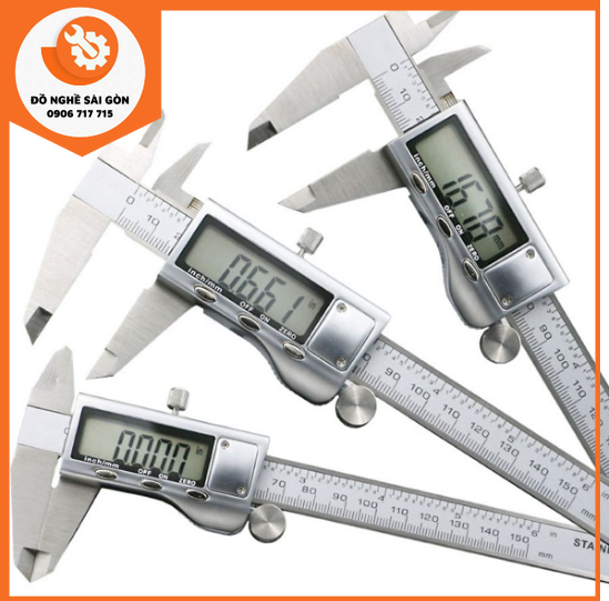 Thước kẹp điện tử thép không gỉ 150mm