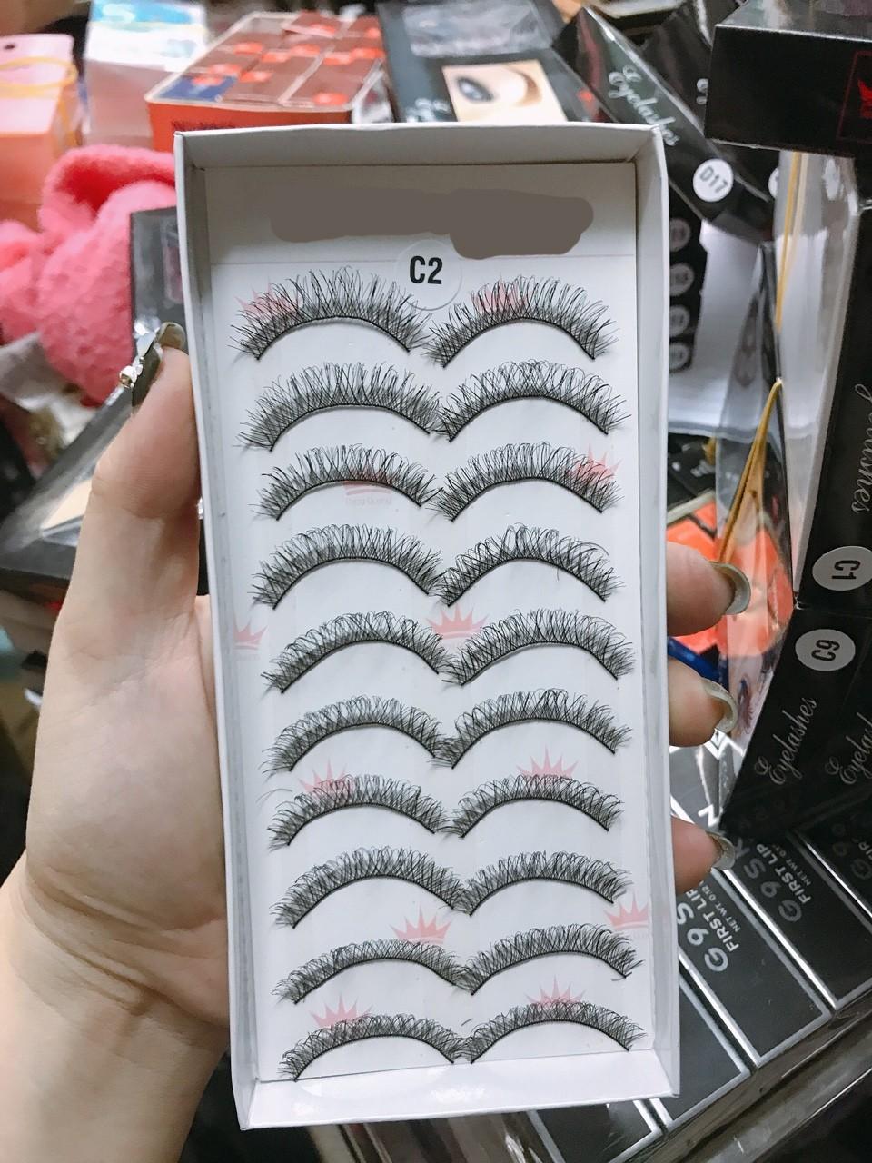 10 cặp mi giả eyelashes fashion style - số d17
