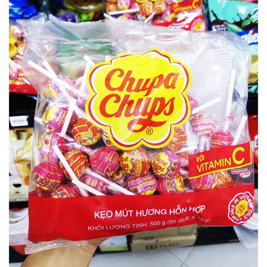 Bịch 50 Que Kẹo Mút Chupa Chups