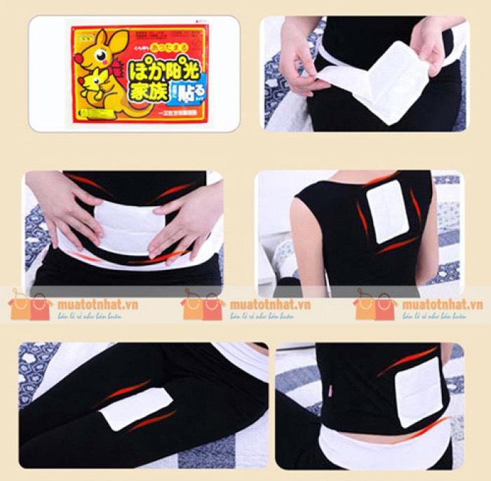 Combo 10-20-30 miếng dán giữ nhiệt chuột túi nhật bản
