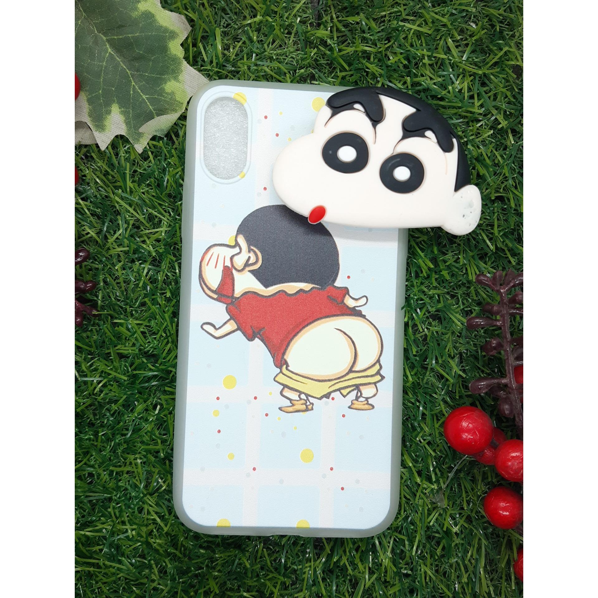 Ốp dẻo kèm pop iphone x/ xs