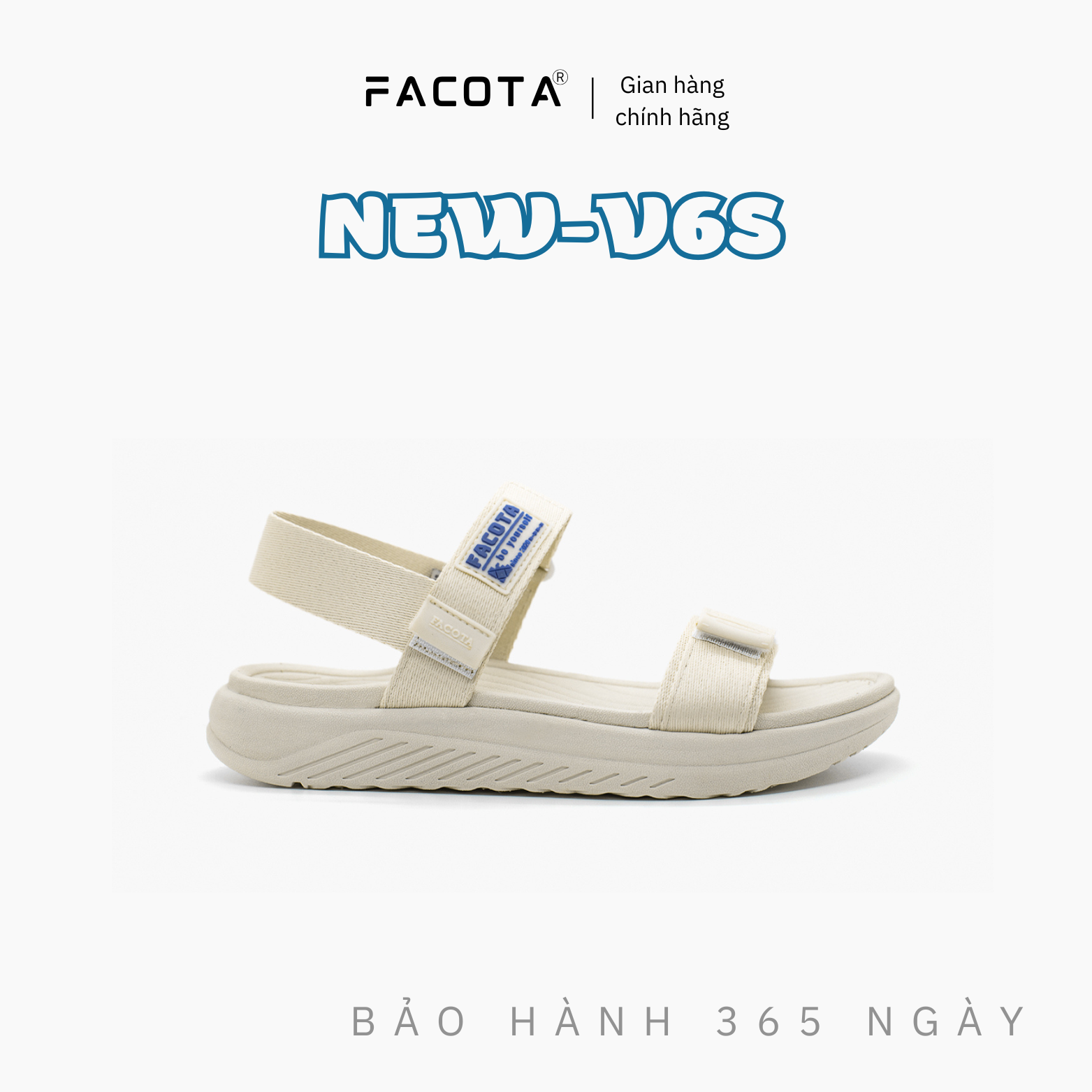 FACOTA Giày Sandal Unisex thể thao Facota V6S SP08 - BE