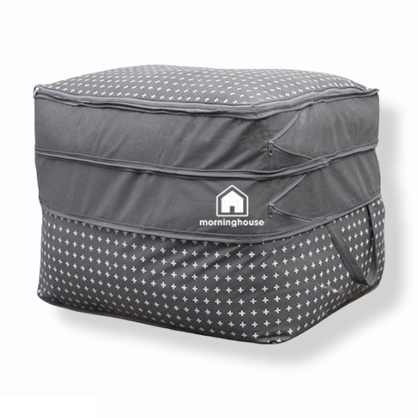 [HCM]TÚI ĐỰNG CHĂN MÀN MỀN GỐI 3 TẦNG- TÚI ĐỰNG QUẦN ÁO 3 TẦNG DÂY KÉO- SIZE KHỔNG LỒ TIỆN DỤNG