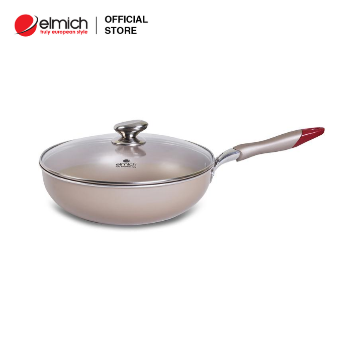 Chảo CD sâu lòng Elmich, đáy từ EL-116X Helen 28, 30cm