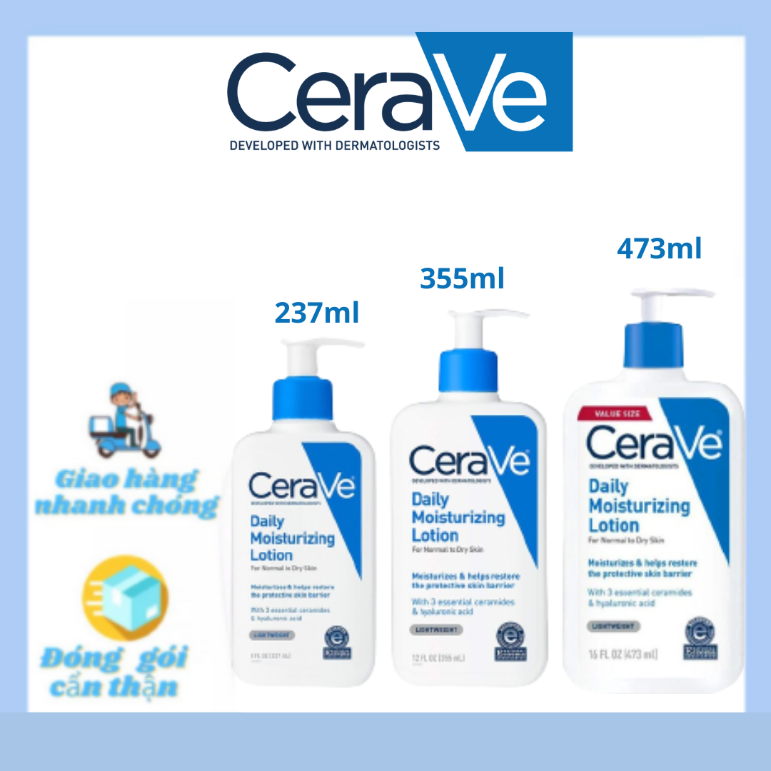[Đủ Size] Sữa Dưỡng Ẩm CeraVe Daily Moisturizing Lotion