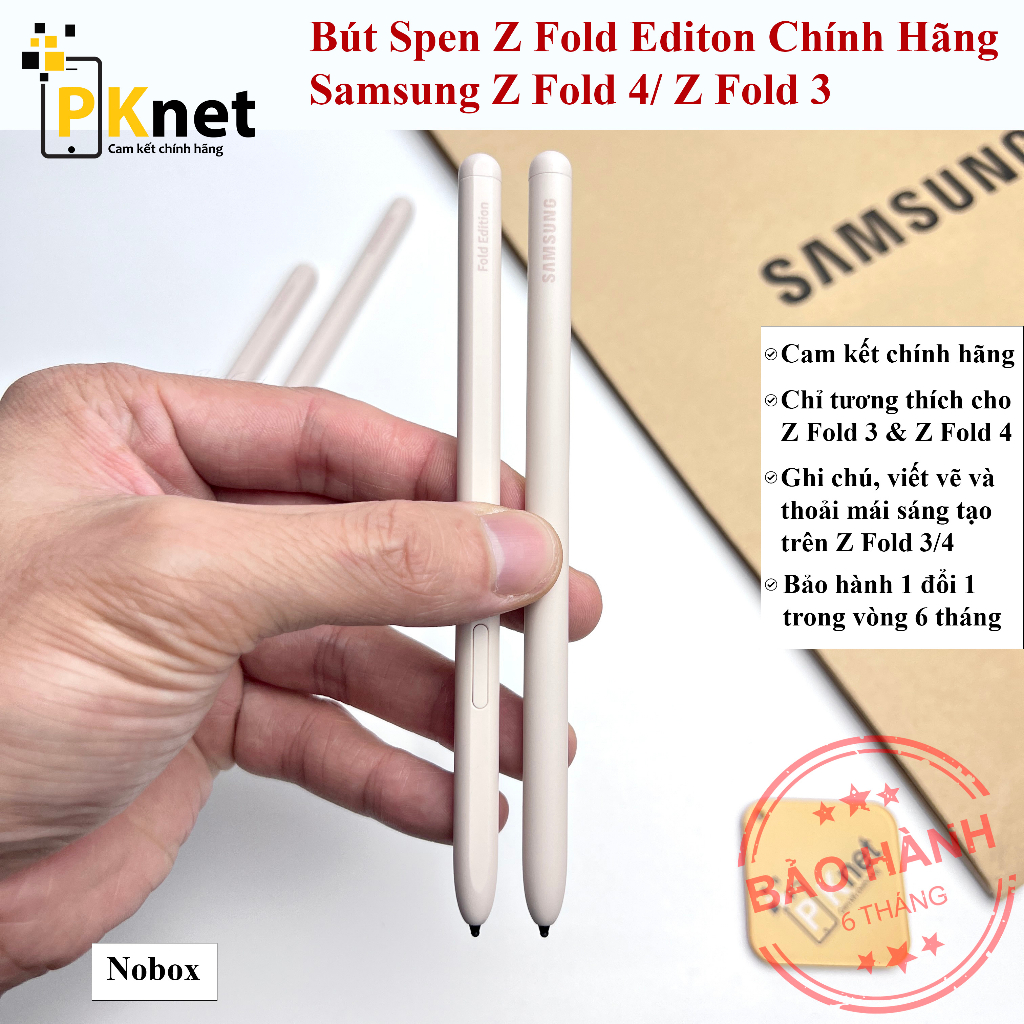Bút fold 4 / fold 3 samsung spen z fold edition chính hãng - nobox, bảo hành 6 thàng 1 đổi 1