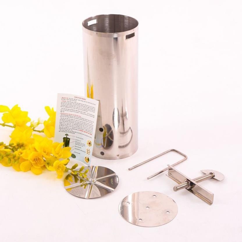 [Mã LIFEXANH03 giảm 10 đơn 500K] Khuôn làm giò xào inox xịn 2kg khuôn làm giò chả khuôn làm chả lụa