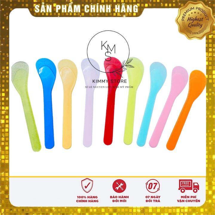 Lẻ muỗng nhựa lấy kem hình que