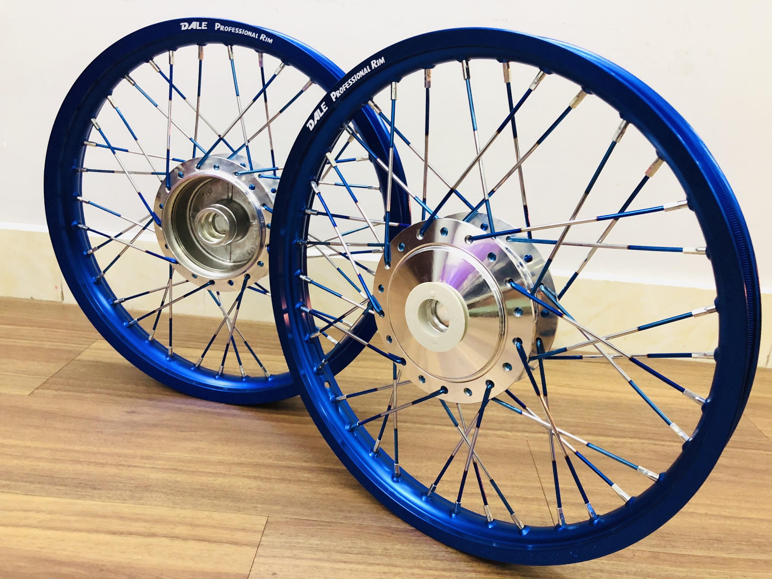 [HCM]Bộ bánh căm xe máy dùng cho xe các dòng xe dream / vave / sirus.. ( nhập khẩu )