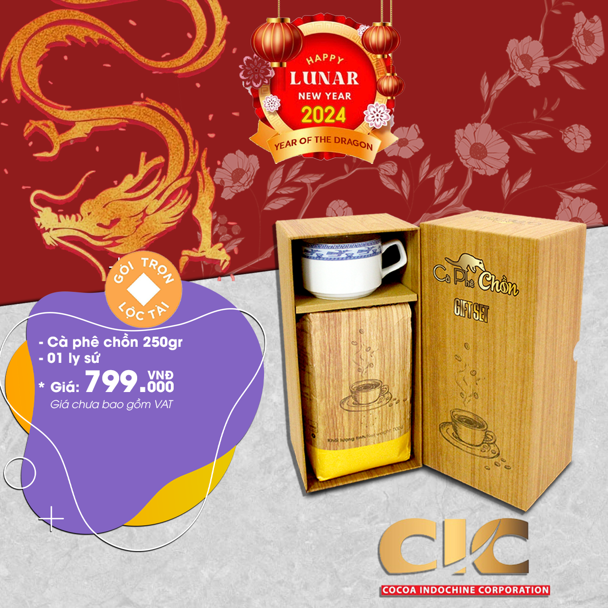 Cà phê chồn cao cấp - 500g