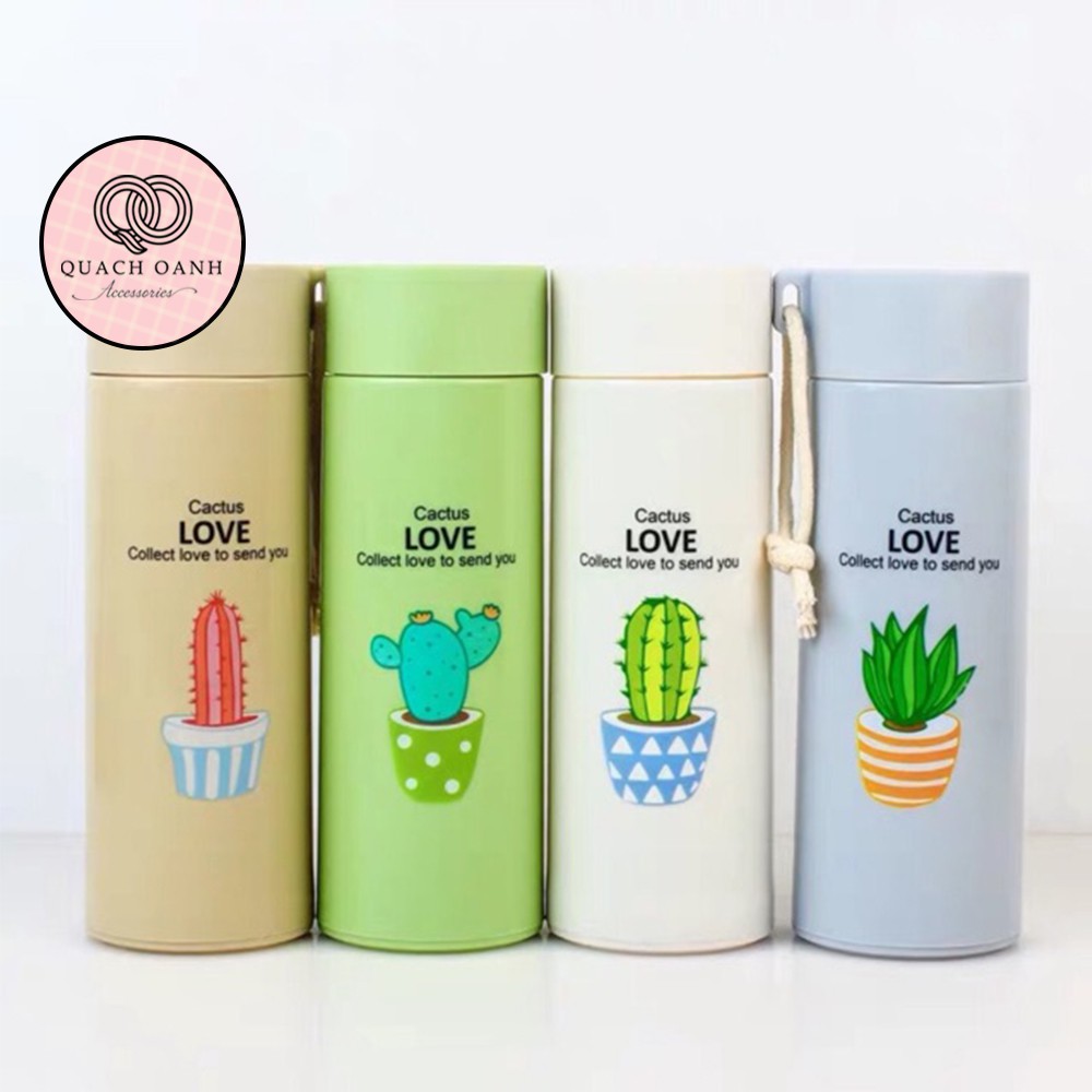 Bình nước huyền thoại Xương Rồng cách nhiệt siêu đỉnh cáo [ Lỗi là đổi, hỏng cho trả ]-QO