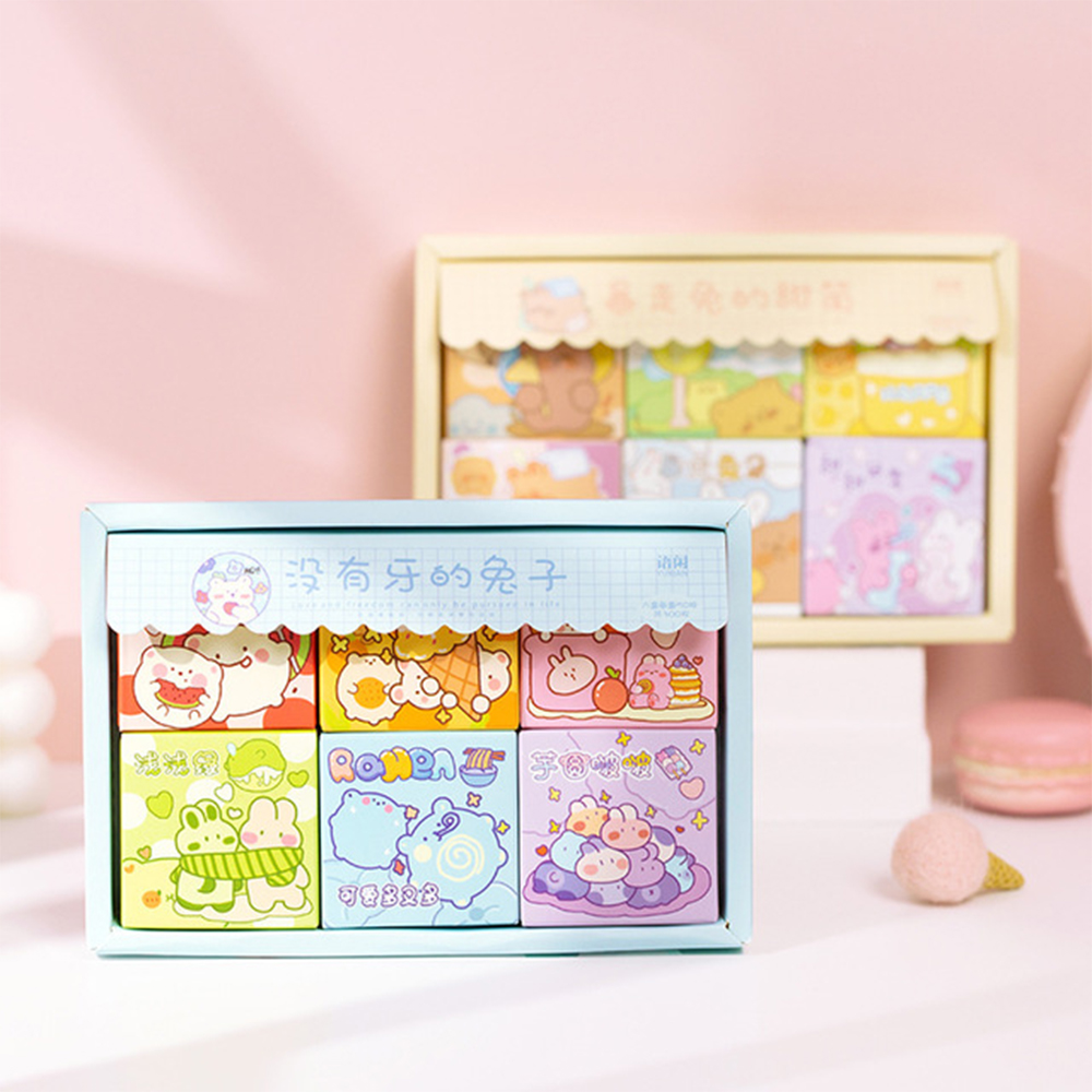SET 300 sticker theo chủ đề (hộp lớn) Hoặc 50 sticker (hộp nhỏ bất kì) giấy cao cấp, hình dễ thương - Qstore