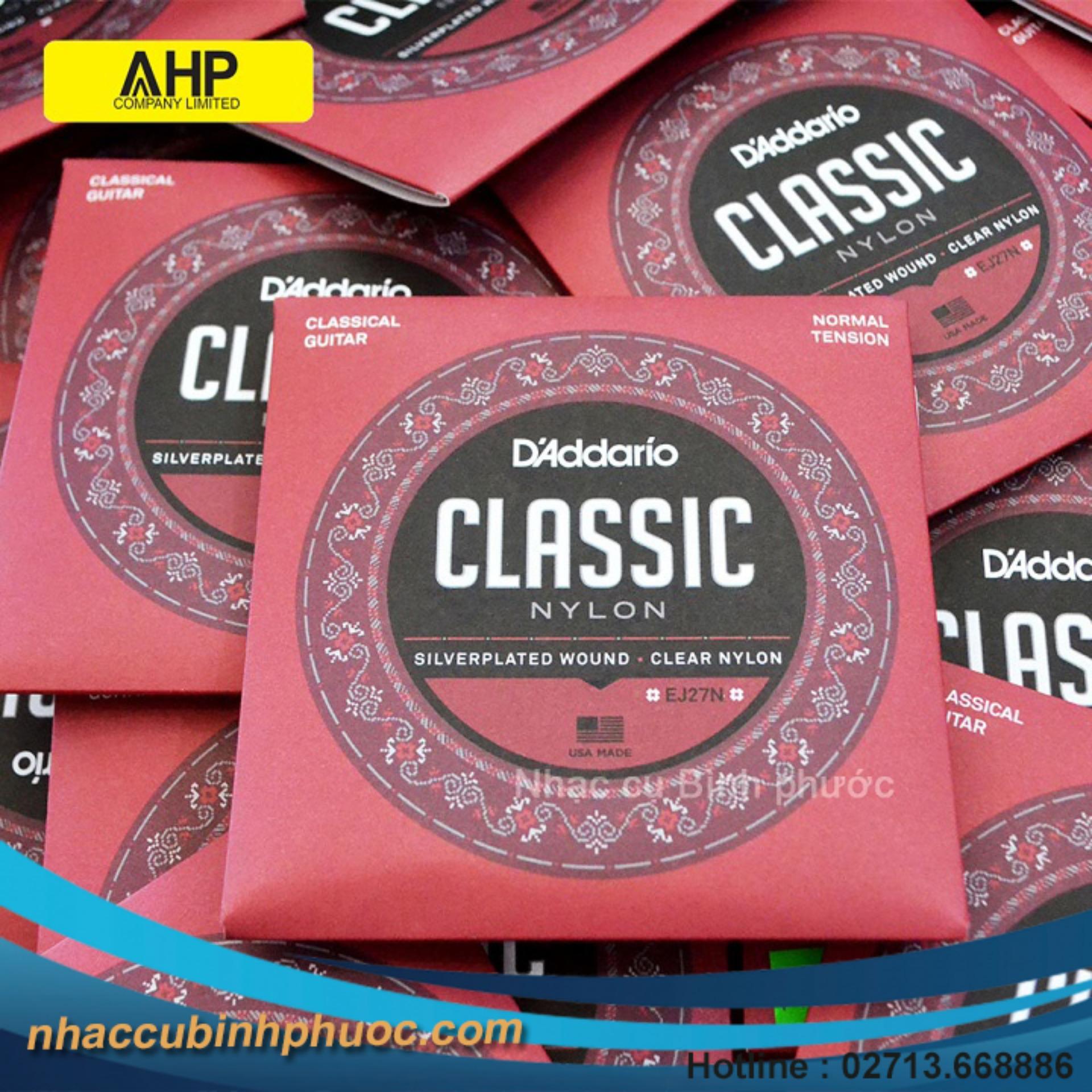 Dây đàn guitar nilong d'addario ej27n