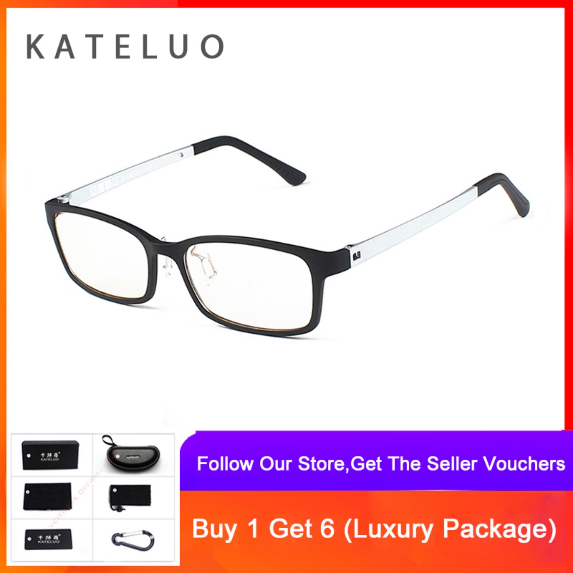 KATELUO Computer Goggle Anti Blue Laser Fatigue Radiation-resistant Reading Glasses Frame Eyeglasses 1310 - intl