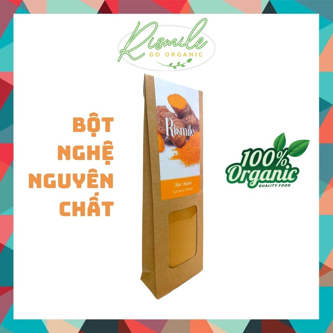 Bột Nghệ Nguyên chất Hữu cơ Rismile 35g – Bột nghệ đắp mặt