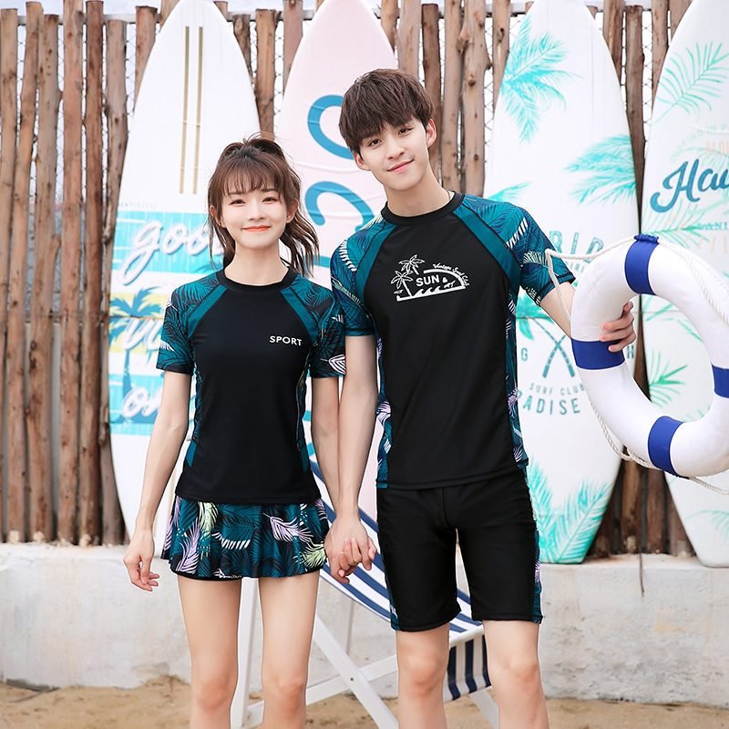 Đồ bơi bé gái, bộ bơi bé trai habi fashion hb2405 chất liệu co giãn cho bé trai, bé gái từ 18-66kg